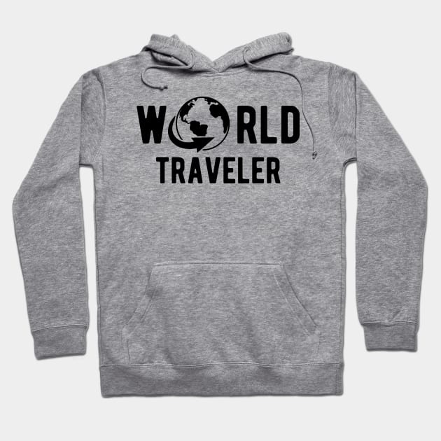 World Traveler Hoodie by KC Happy Shop